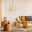 Ibiza Linen Drum Lamp Shade-604013827-604013828