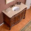 Ensemble de meuble-lavabo pour salle de bain à évier simple 48" Astaire