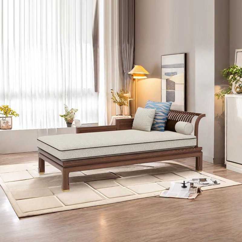 Chaise longue confortable avec mousse à haute densité, Orienté à droite