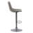 Palmer Swivel Upholstered Adjustable Height Counter Stool-838248913