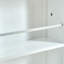Armoire de cuisine en panneau de fibres à densité moyenne durable avec revêtement résistant aux égratignures et beaucoup de rangement, parfait pour la vie organisée