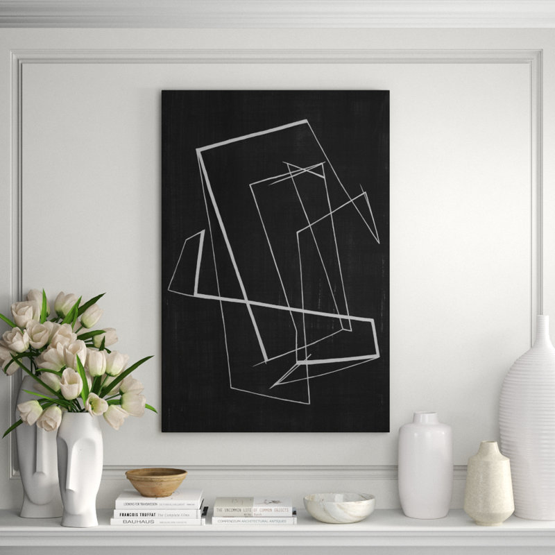 Lines And Distance II Print by Bobby Berk, 54" H x 36" W, Image Brush Gel