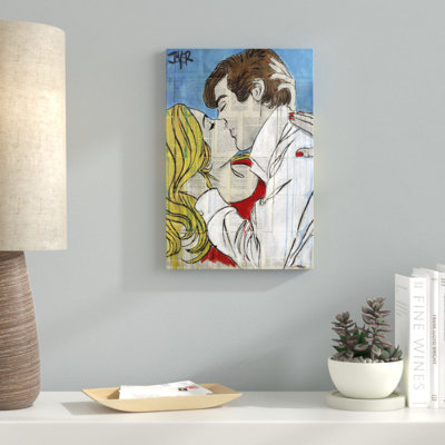 « pop romantiques », impression sur toile