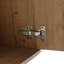 Meuble-lavabo mural 48 po avec double lavabo et support de rangement, portes à fermeture douce