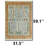 Persian Trellis Light Blue Rug