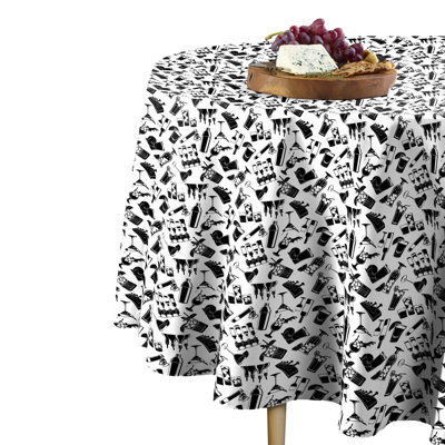 Haumea Geometric Round Tablecloth