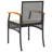 2 - Person Wicker Patio Dining Set with Square Table , Cushions Included-97871661-97871662