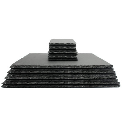 Revena Synthetic Rectangle Placemat And Coaster Set