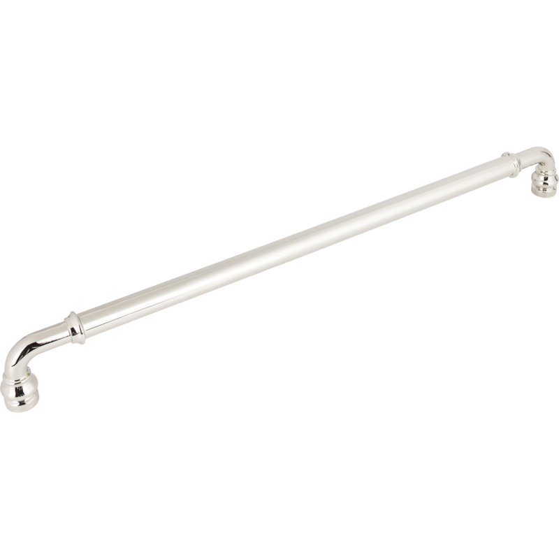 Brixton 18" Center to Center Appliance Pull, Polished Nickel, 18" Center to Center