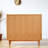 Modern Cherry Solid Manufactured Wood Shoe Storage-270691685