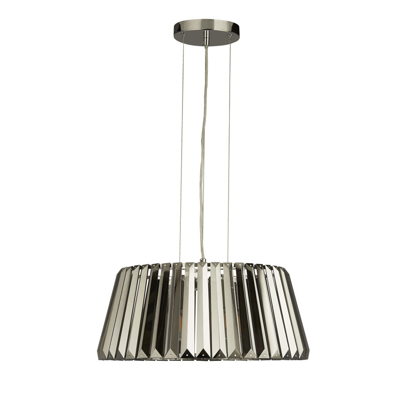 Armory 5-Light Dome Chandelier, Satin Brass