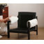 Fauteuil d'appoint réglable en bois massif