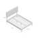Lit plateforme Ruthie avec pieds carrés fuselés par Modway