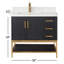 Ensemble de meuble-lavabo simple 36 po Escalante Rea-1142266687-1142266686