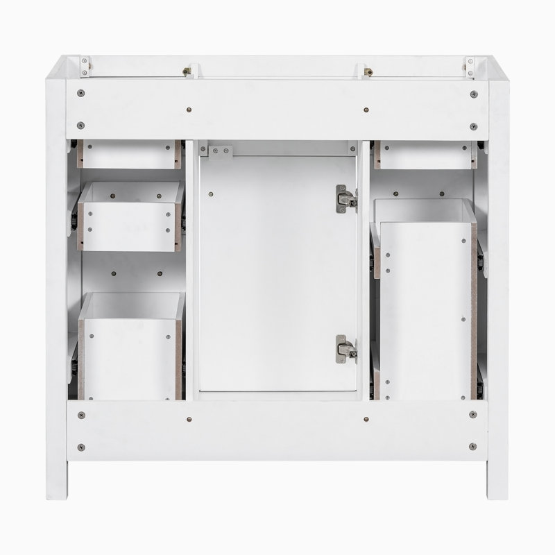 35.40'' Single Bathroom Vanity Base Only