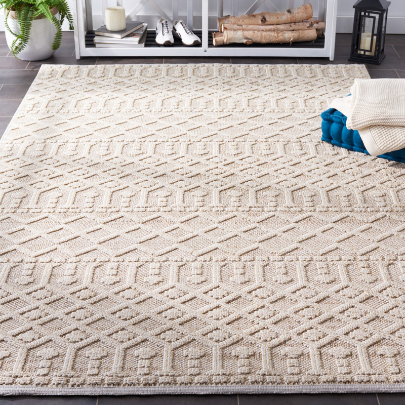 Deborahann Performance Geometric Rug, Rectangle 5'3" x 7'6"