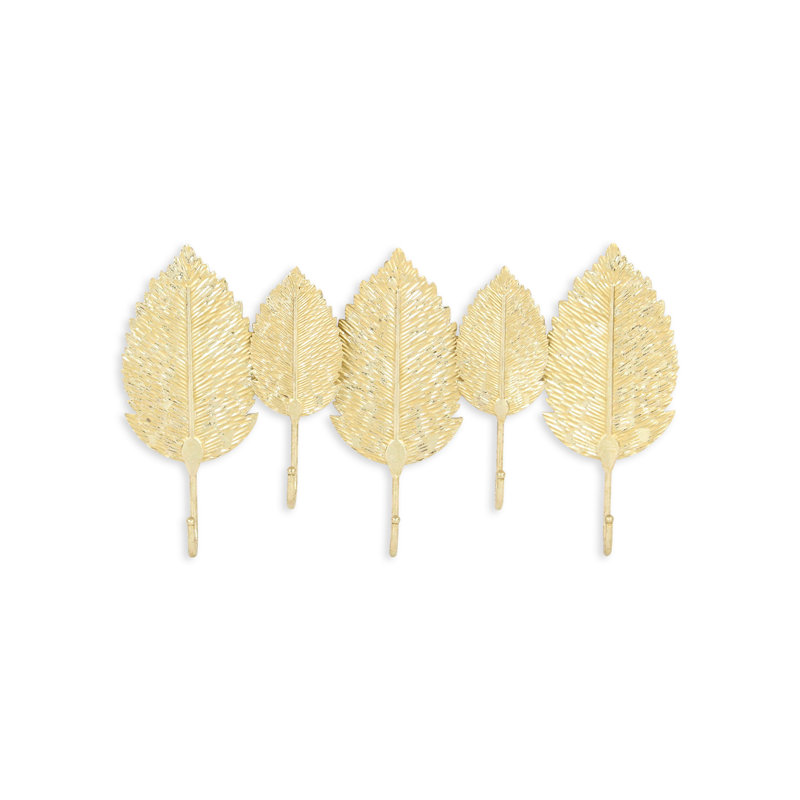 Prannav 5 - Hook Wall Mounted Coat Rack