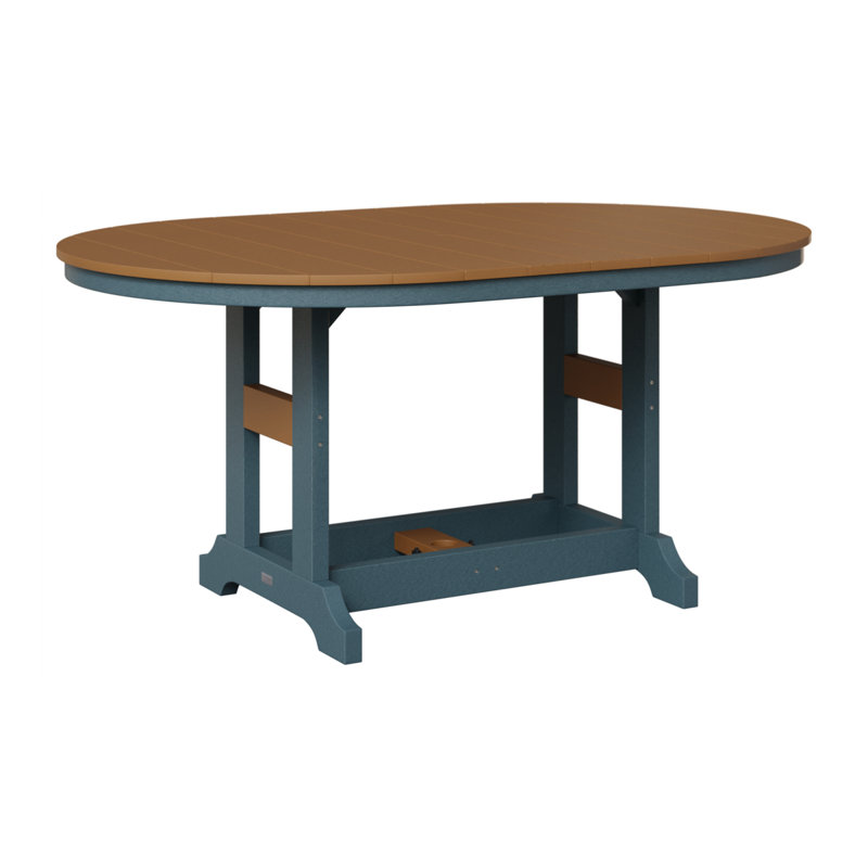 Table de bar Berlin Classic, Cèdre, Ardoise, H 39,5 po x l 44 po x P 64 po