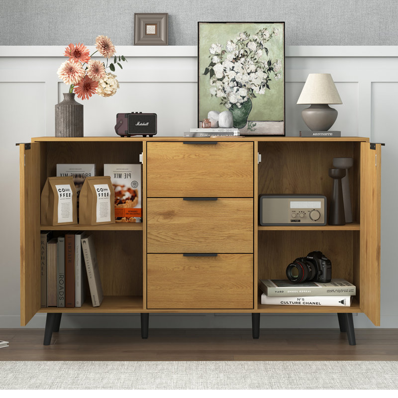 47.2'' Wide 3 - Drawer Filing Credenza