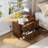  24" Nightstands with Rounded Corners, Modern Bedside Table with Charging Station, 2 Handleless Drawers End Table for Bedroom, Living Room-1467591782-1467591780