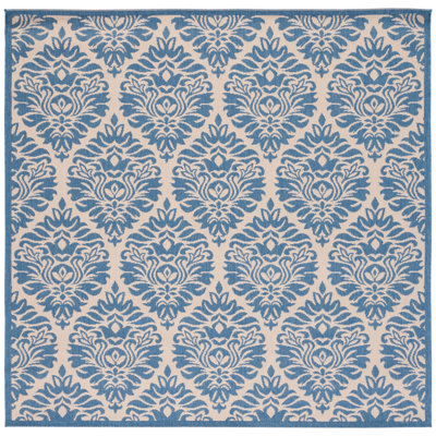 Frankee Performance Ikat Indoor/Outdoor Area Rug