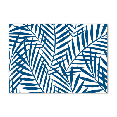 Leaves Of Palm - Wrapped Canvas Print