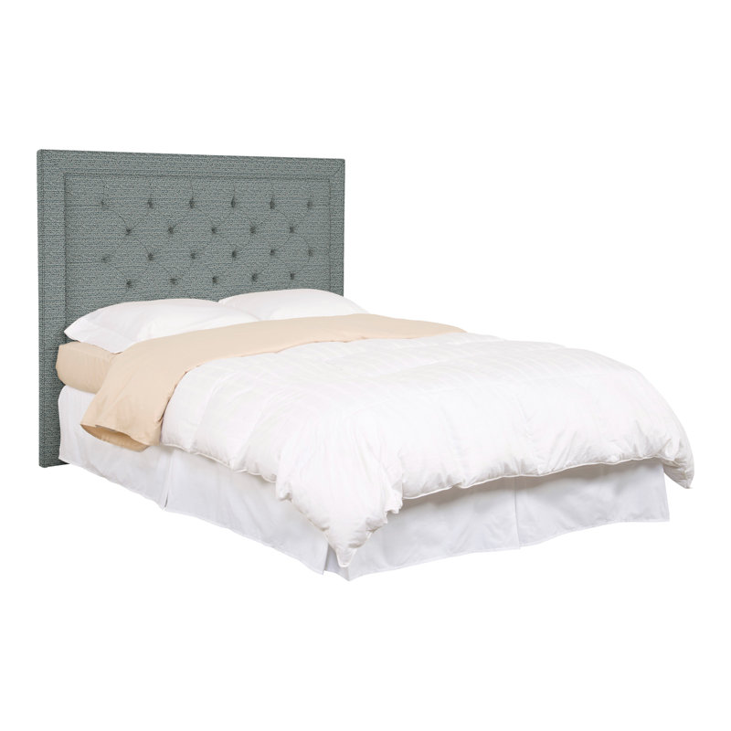 Hillary/Hank Upholstered Headboard, Tuck Cobalt