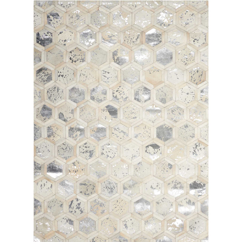Tonasket Geometric Indoor Rug, Rectangle 5'3" x 7'5"