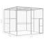 Minster 250cm H Galvanised Steel Kennel With Door