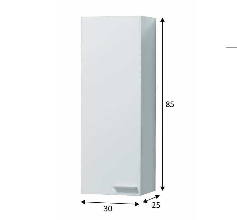 Reynier Wall Mounted Required Linen Cabinet