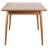 Meridian 69'' Walnut Wood Dining Table-25330048
