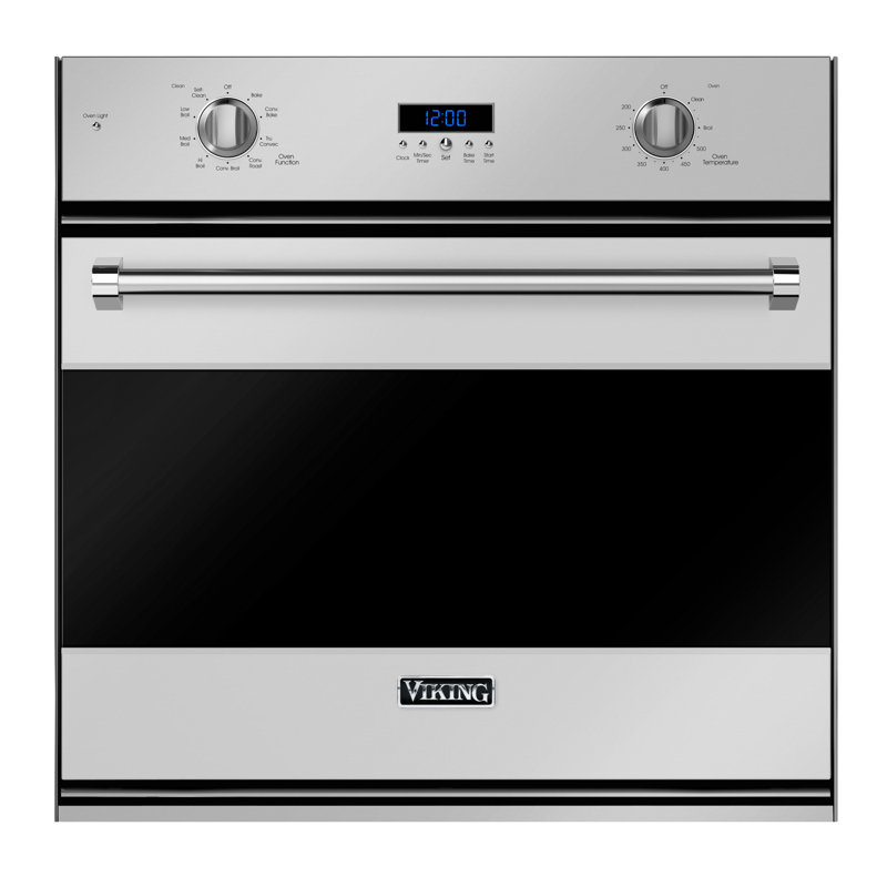 30"W. Electric Single Oven, Stainless Steel