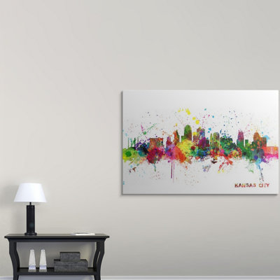 Francy " Kansas City Skyline " by Michael Tompsett