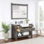 Ensemble de meuble-lavabo simple 48 po avec miroir Villareal-216759834