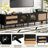 80'' Tv Entertainment Center With Design - Solid Construction Table For Tvs Ample Media Space,-32718641