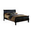 Grand lit noir Louis Phillipe-342365660-342365663