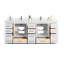 Ensemble de meuble-lavabo double 84 po Eser-907489090-907489091
