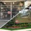 Panneau d'avertissement en aluminium «Beware of the Dog, no responsable of Injury»