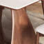 Table et chaise de salle à manger haut de gamme légère et luxueuse-105989496