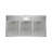 Streamline 36 In. T-10351-1-CL Arezzo Convertible Undermount 80 CFM Range Hood In Brushed Stainless Steel With Mesh Filters, Push Button Control, LED Light