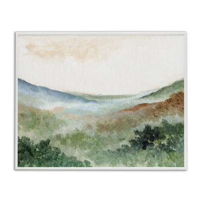 Giclée de paysage de rêve vert, conception de Nikita Jariwala