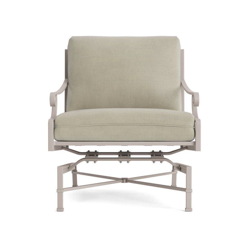 Venetian Outdoor Lounge Chair, Fusion Moccasian, Dove Smooth
