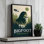 «Bigfoot Mountain» par Omar Escalante, reproduction d'art sur toile