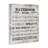 Bathroom Rules Funny Word Wood Textured Design Oversized Black Framed Giclee Texturized Art by Daphne Polselli-215094847-215094843