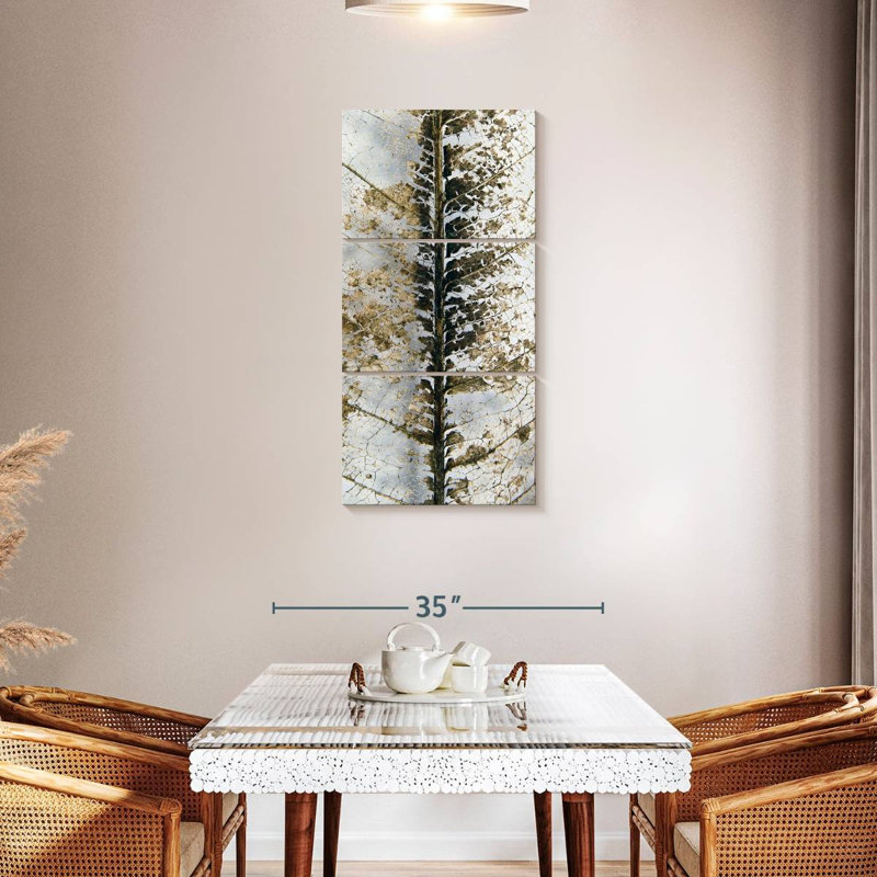 Leaf Structure, 44" H x 21" W