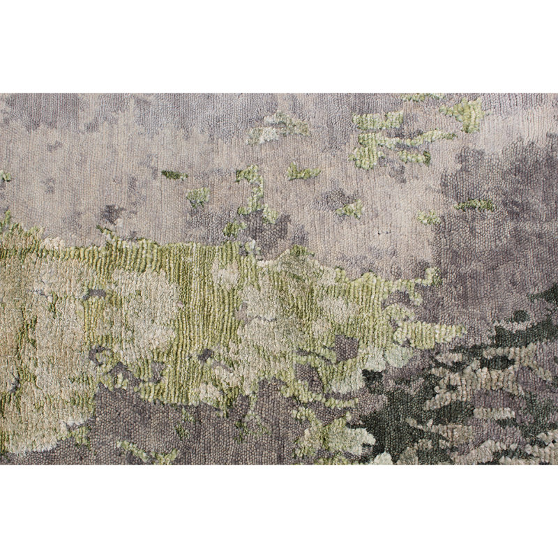 Area Rug in Gray, Rectangle 8' x 10'