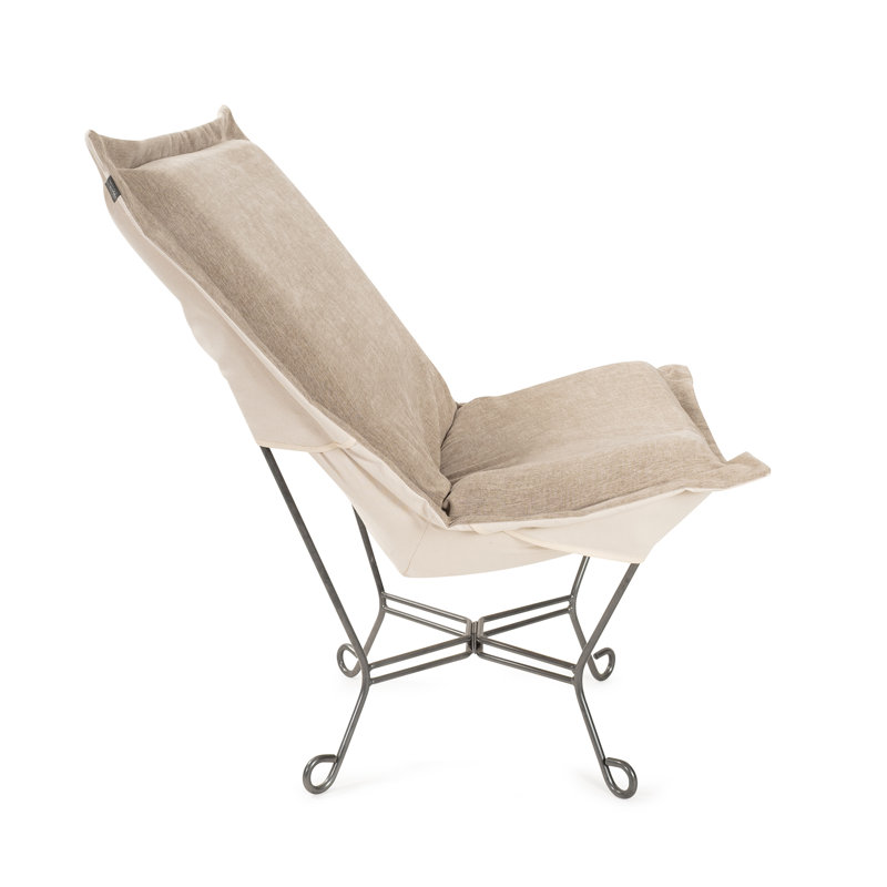 Chaise et cadre Komodo Sand Puff, Sable