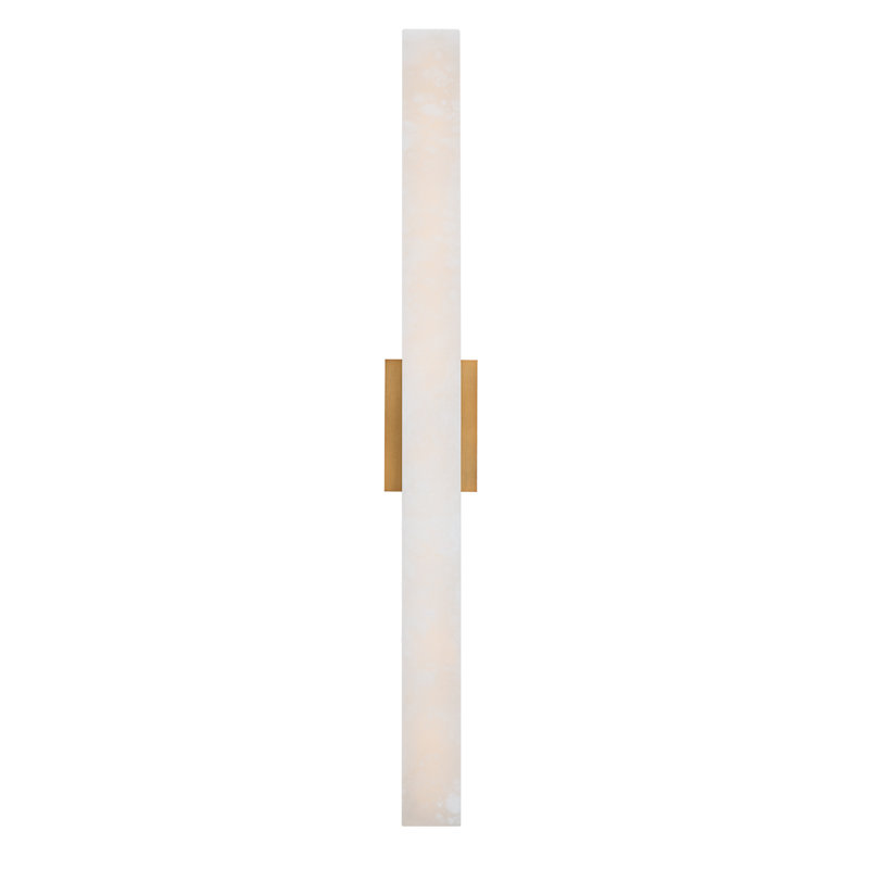 Lanza LED Bath Vanity & Wall Light, Aged Brass