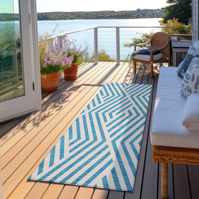 Tapis intérieur / extérieur Altair, Tapis de couloir 2 pi 3 po x 7 pi 6 po