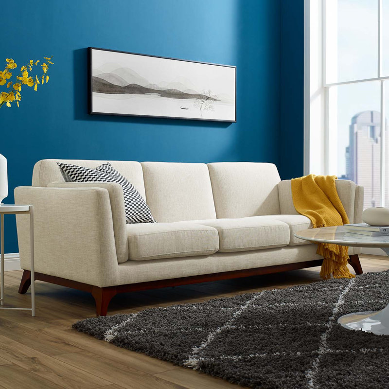 Canapé en tissu Modway Chance, Mélange de polyester beige
